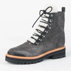 Marc Fisher Izzie Boots Suede Grey, Like New